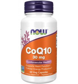 NOW CoQ10 30mg — Кофермент Q10 - БАД